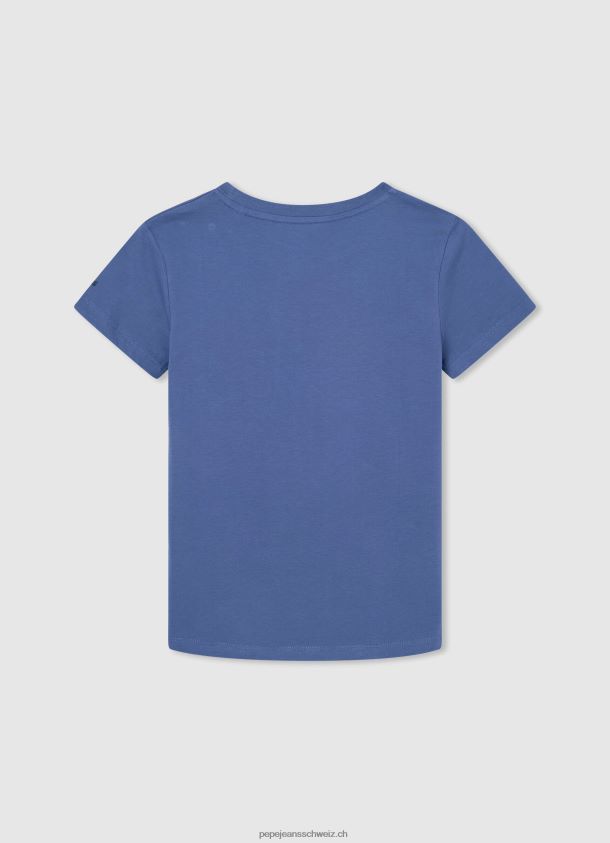 bedrucktes T-Shirt aus Baumwolle mit Logo Junge Pepe Jeans ozzy 84XH6T1633
