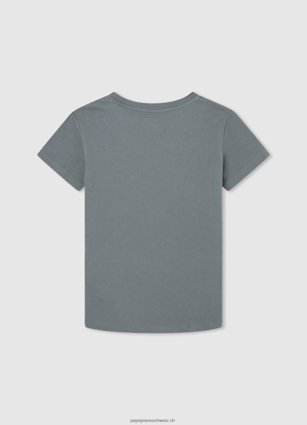 grundlegendes T-Shirt des Logos Junge Pepe Jeans Gießen 84XH6T1610