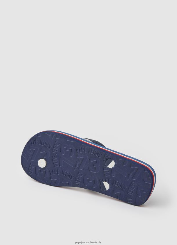 Beachflag-Flip-Flops Junge Pepe Jeans Marine 84XH6T1558