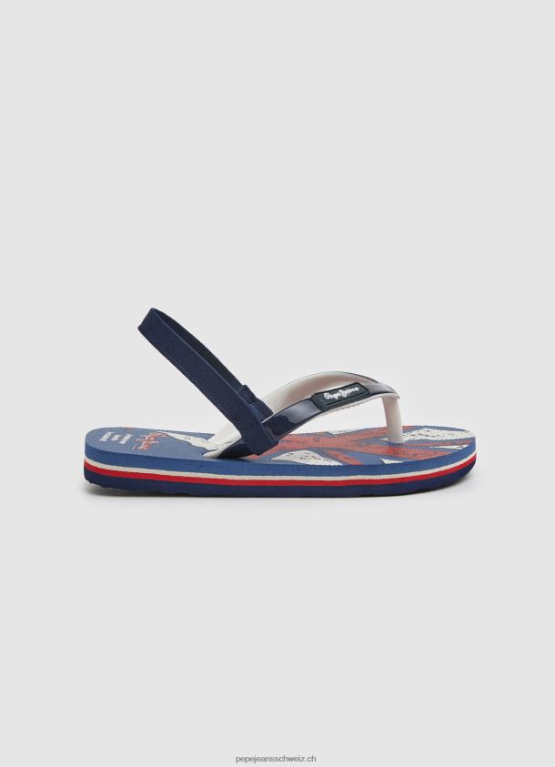 Beachflag-Flip-Flops Junge Pepe Jeans Marine 84XH6T1559