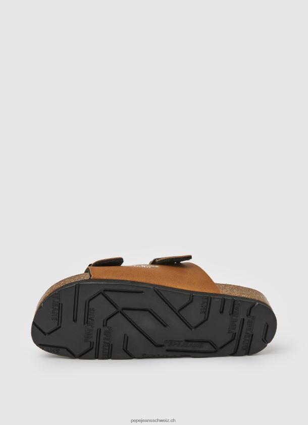 Double Kansas anatomische Sandalen Junge Pepe Jeans bräunen 84XH6T1547