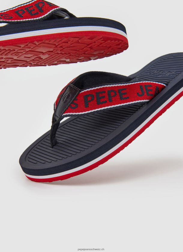 Off-Strand-Strand-Flip-Flops Junge Pepe Jeans Marine 84XH6T1555