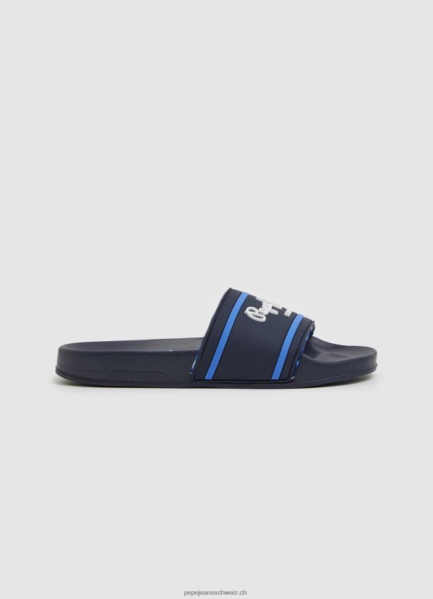 Slider-Logo-Strand-Flip-Flops Junge Pepe Jeans Marine 84XH6T1552
