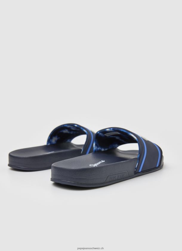 Slider-Logo-Strand-Flip-Flops Junge Pepe Jeans Marine 84XH6T1552