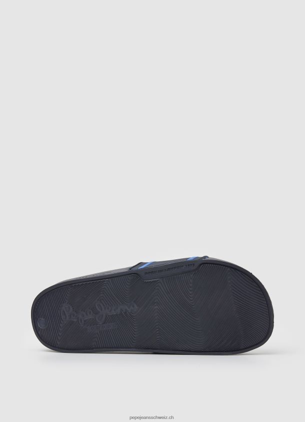 Slider-Logo-Strand-Flip-Flops Junge Pepe Jeans Marine 84XH6T1552