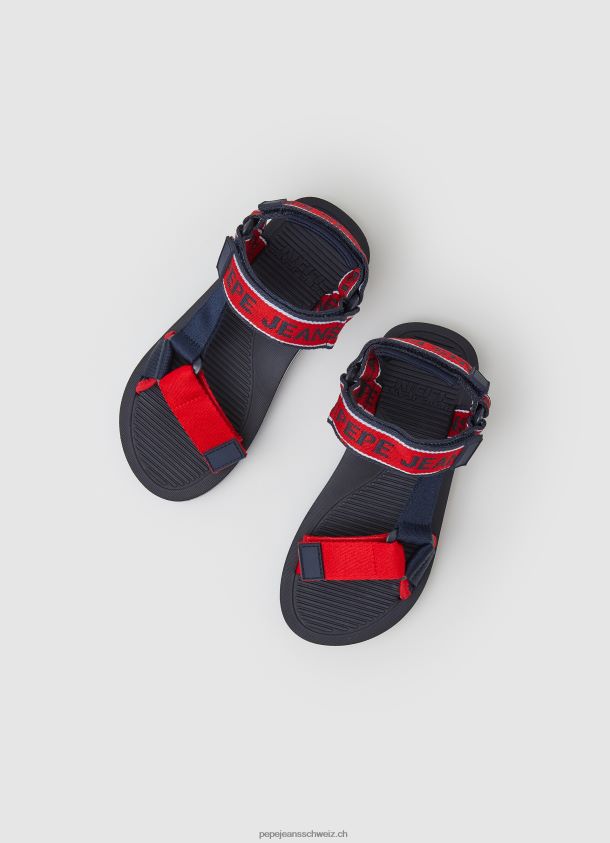 Trekking-Sandalen mit Poolband Junge Pepe Jeans Marine 84XH6T1554