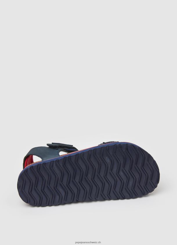 berlin montag anatomische Sandalen Junge Pepe Jeans Marine 84XH6T1550