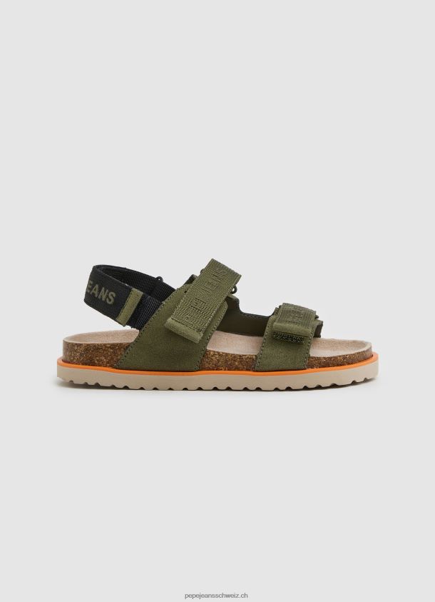 berlin samstag anatomische sandalen Junge Pepe Jeans khakigrün 84XH6T1551