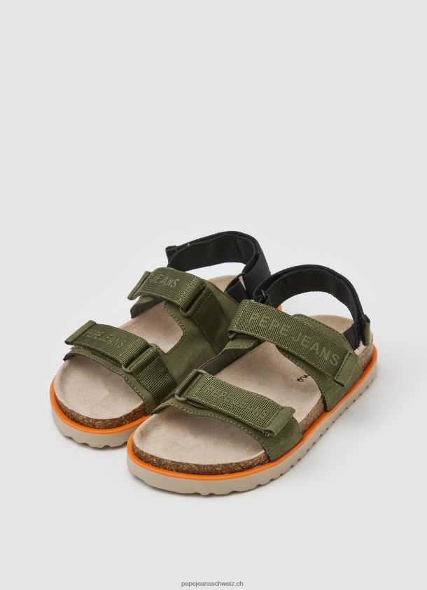 berlin samstag anatomische sandalen Junge Pepe Jeans khakigrün 84XH6T1551