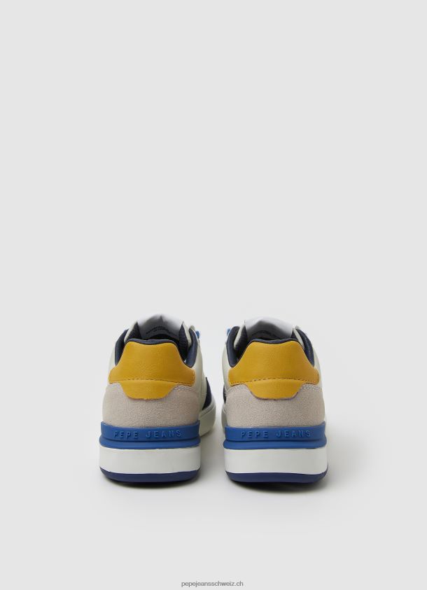 Baxter Basket Basic Turnschuhe Junge Pepe Jeans Ozean 84XH6T1539