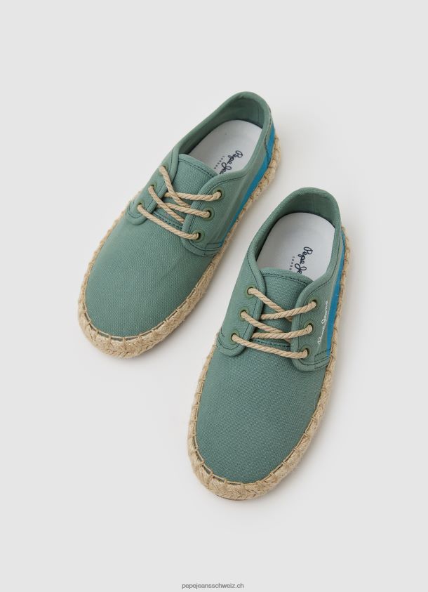 Blücher Touristen-Spitzenturnschuhe Junge Pepe Jeans Armee 84XH6T1542