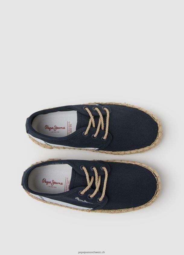 Blücher Touristen-Spitzenturnschuhe Junge Pepe Jeans Marine 84XH6T1541
