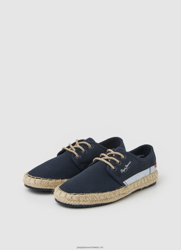 Blücher Touristen-Spitzenturnschuhe Junge Pepe Jeans Marine 84XH6T1541