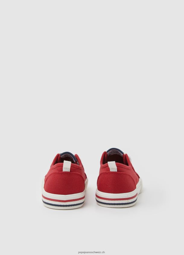Brady Basic-Sneaker Junge Pepe Jeans Rot 84XH6T1544