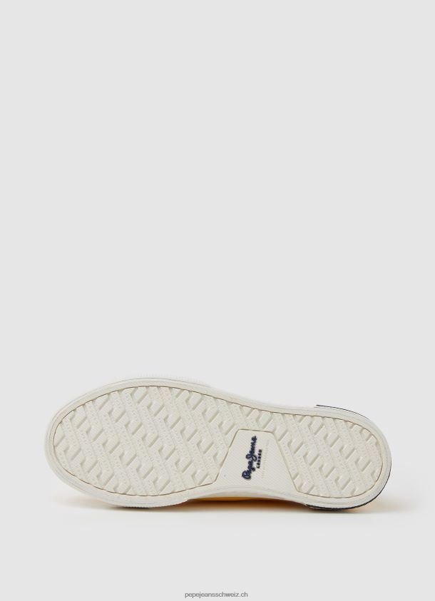 Brady Basic-Sneaker Junge Pepe Jeans Rugby-Gelb 84XH6T1543
