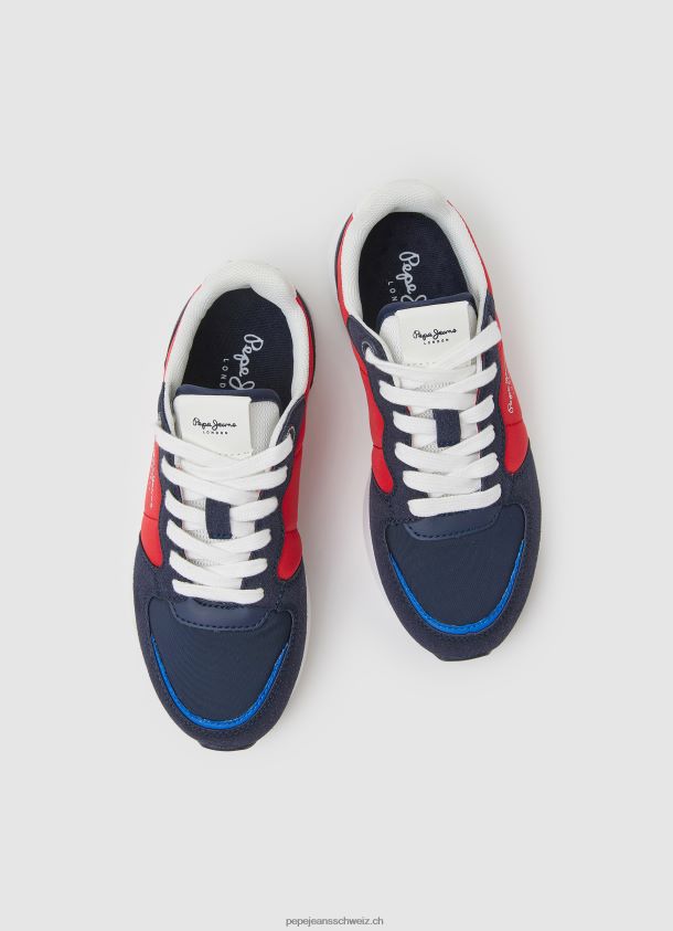 Laufschuhe von London Pro Vint Junge Pepe Jeans Marine 84XH6T1538