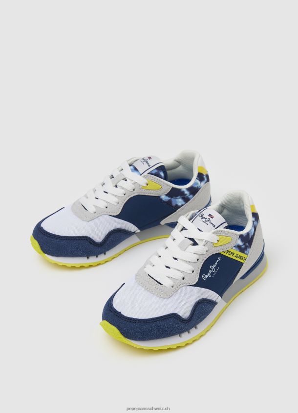 London Brighton Basic Turnschuhe Junge Pepe Jeans Weiss 84XH6T1530