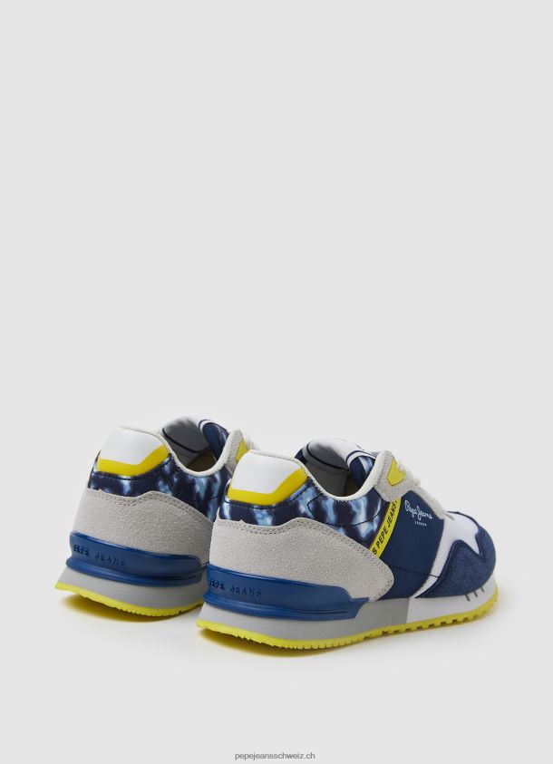 London Brighton Basic Turnschuhe Junge Pepe Jeans Weiss 84XH6T1530