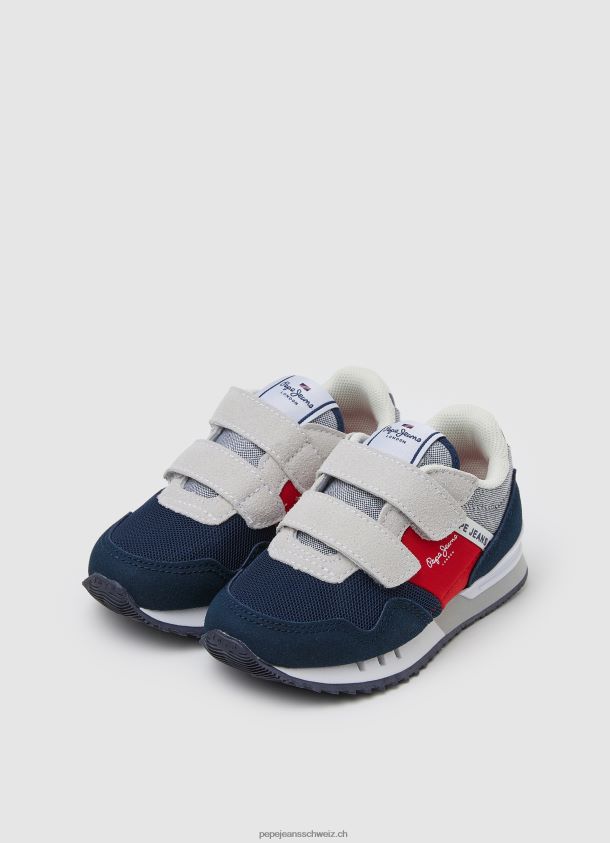 London Brighton Laufschuhe Junge Pepe Jeans Marine 84XH6T1535