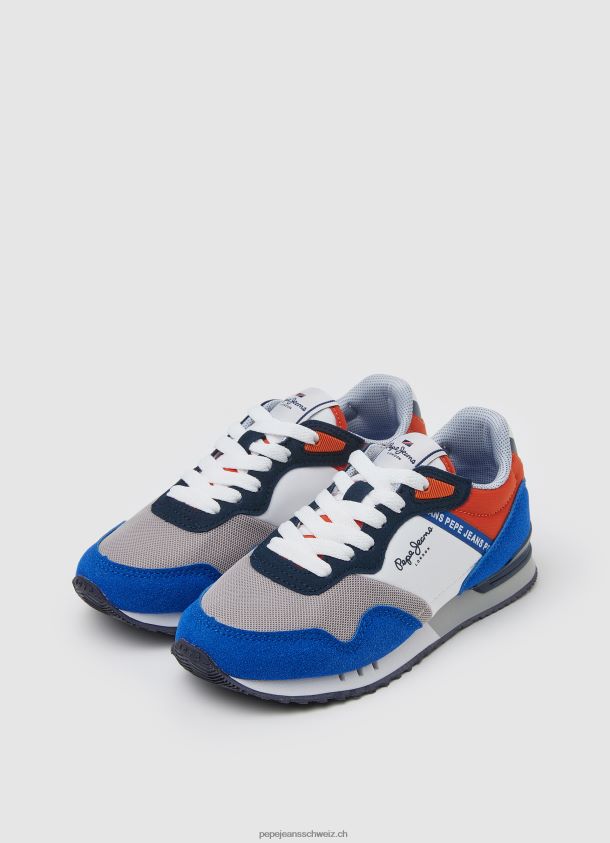 London kann kombinierte Turnschuhe Junge Pepe Jeans schlagen 84XH6T1532