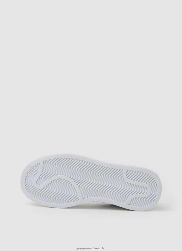 Player Britt Lederturnschuhe Junge Pepe Jeans Weiss 84XH6T1525