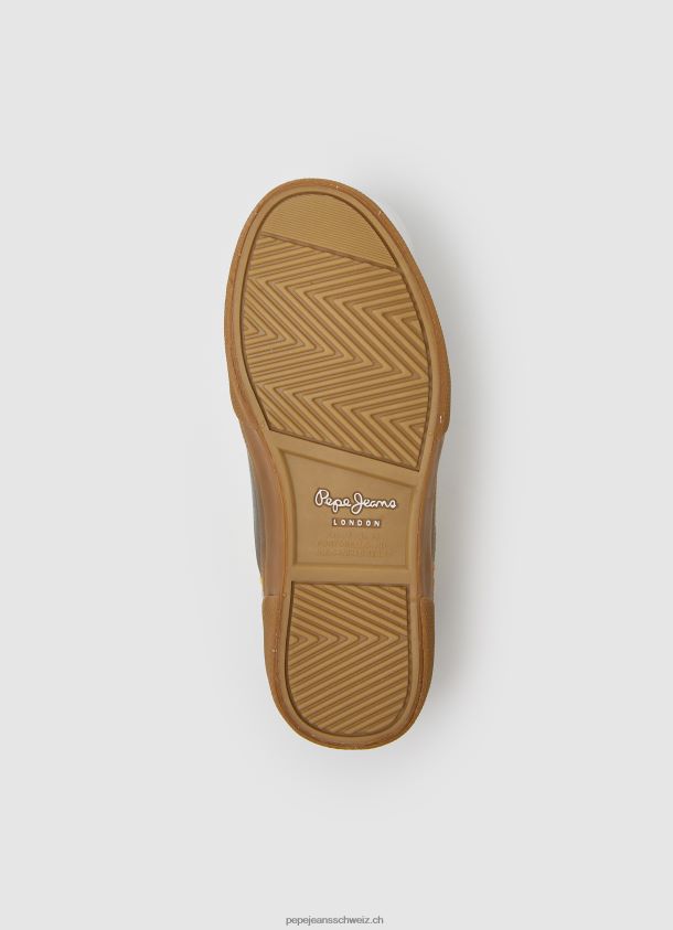 kenton master leder turnschuhe Junge Pepe Jeans Marine 84XH6T1527