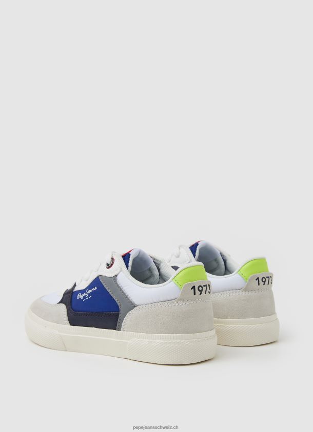 kenton master leder turnschuhe Junge Pepe Jeans Weiss 84XH6T1526