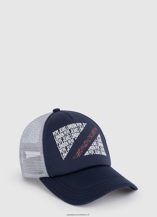 Baseballkappe mit Logo-Print Junge Pepe Jeans dulwich 84XH6T1710