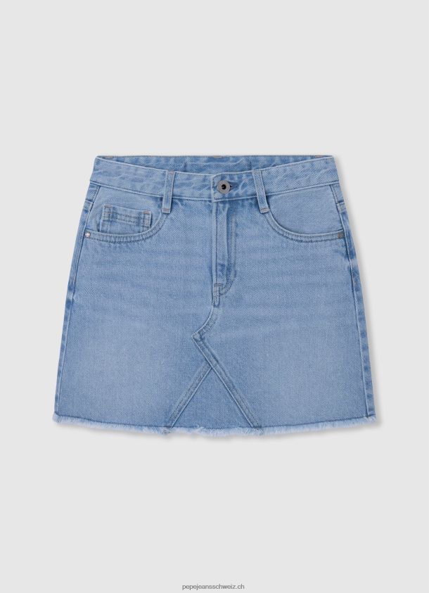 Jeans-Minirock aus Baumwolle Mädchen Pepe Jeans Denim 84XH6T1378