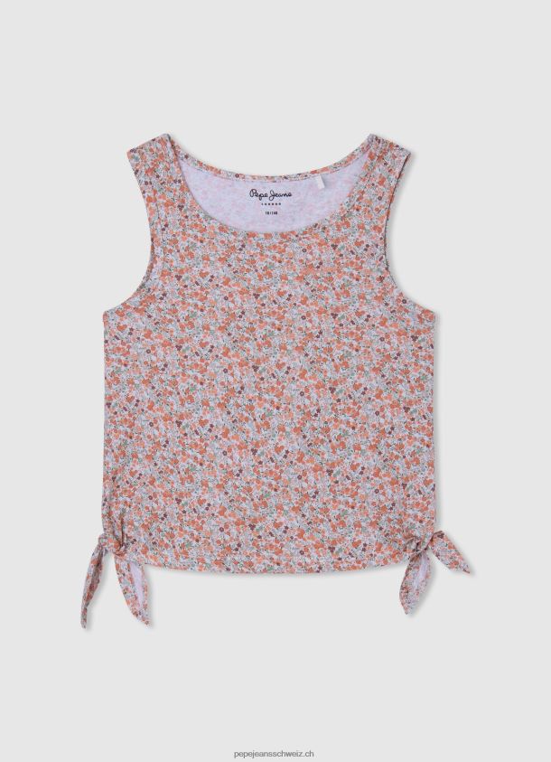 Langarm-T-Shirt aus Baumwolle Mädchen Pepe Jeans dulwich 84XH6T1437
