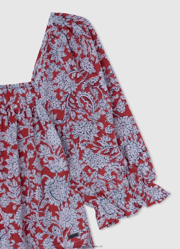 Sita-Top mit eckigem Ausschnitt Mädchen Pepe Jeans multi 84XH6T1418