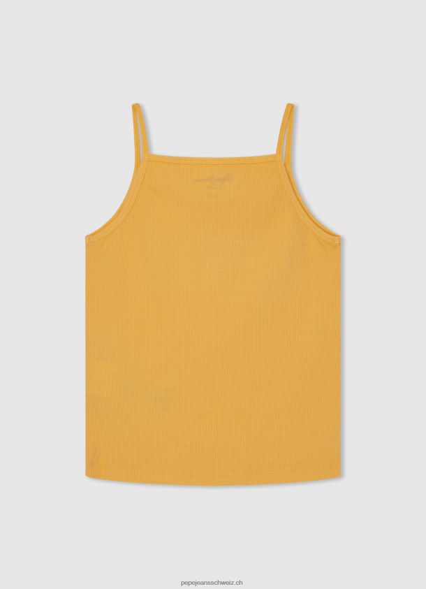 Tanktop mit Logo-Print Mädchen Pepe Jeans scheinen 84XH6T1432