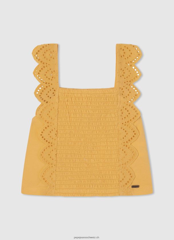 Tanktop mit Rüschen Mädchen Pepe Jeans Mousse 84XH6T1478