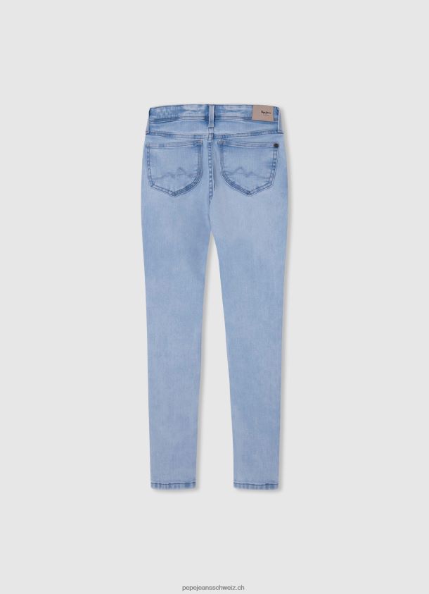 Pixlette Skinny-Fit-Jeans mit hoher Taille Mädchen Pepe Jeans Denim 84XH6T1364