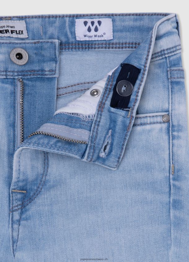 Pixlette Skinny-Fit-Jeans mit hoher Taille Mädchen Pepe Jeans Denim 84XH6T1364