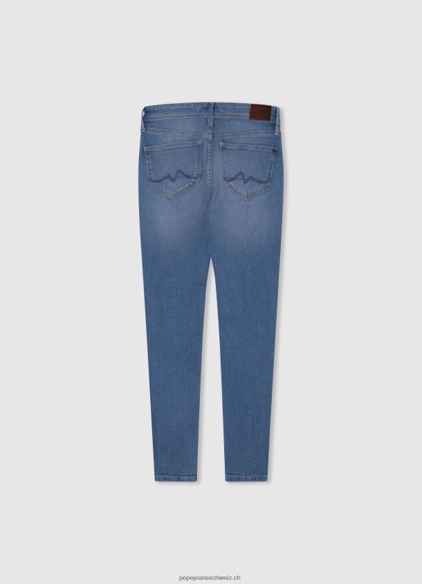 Pixlette Skinny-Fit-Jeans mit hoher Taille Mädchen Pepe Jeans Denim 84XH6T1365