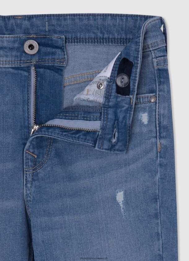 Pixlette Skinny-Fit-Jeans mit hoher Taille Mädchen Pepe Jeans Denim 84XH6T1365
