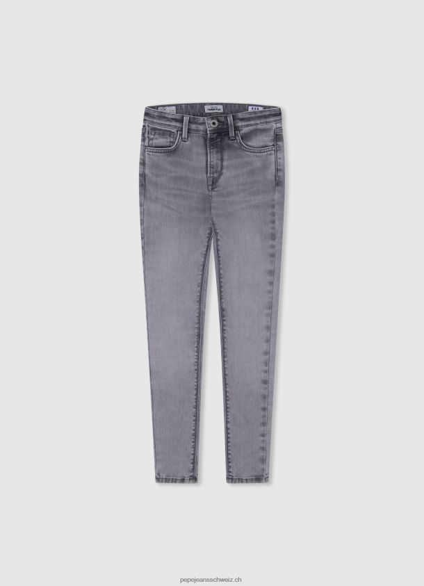 Pixlette Skinny-Fit-Jeans mit hoher Taille Mädchen Pepe Jeans Denim 84XH6T1370