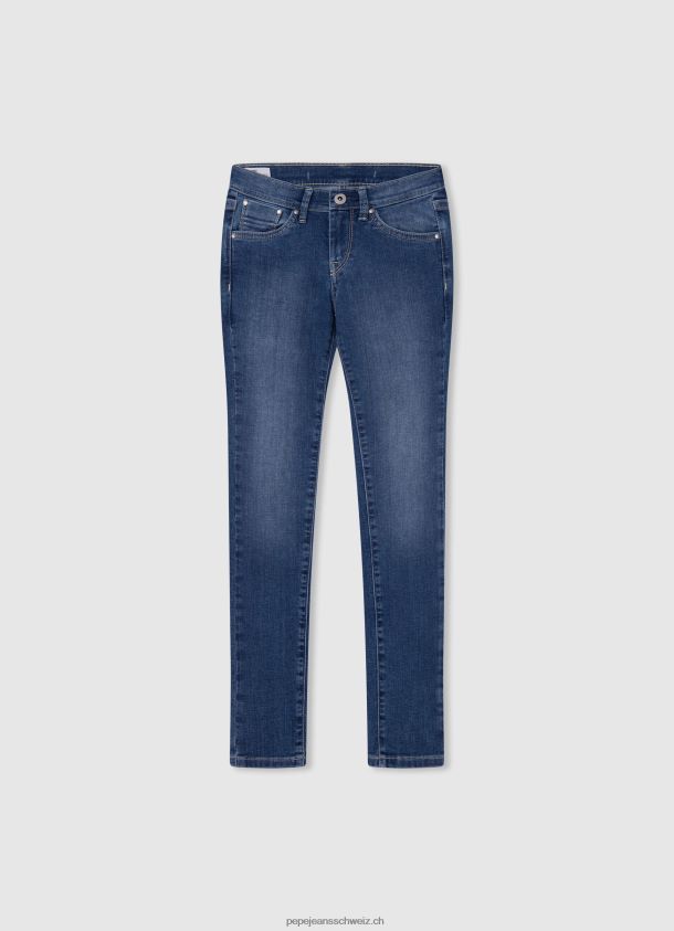 Violette Jeans mit hoher Taille und entspannter Passform Mädchen Pepe Jeans Denim 84XH6T1362