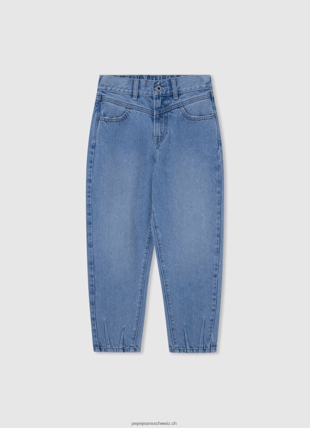 bella hoch taillierte Ballon-Fit-Jeans Mädchen Pepe Jeans Denim 84XH6T1369