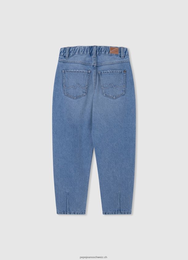 bella hoch taillierte Ballon-Fit-Jeans Mädchen Pepe Jeans Denim 84XH6T1369