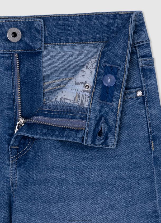 jivey Jeans mit hoher Taille und weitem Schnitt Mädchen Pepe Jeans Denim 84XH6T1367