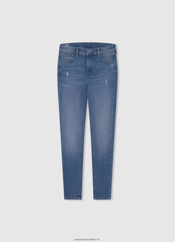 jivey Jeans mit hoher Taille und weitem Schnitt Mädchen Pepe Jeans Denim 84XH6T1367