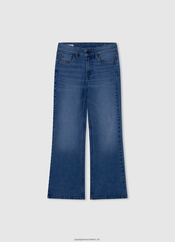 willa jr hoch taillierte Jeans mit ausgestellter Passform Mädchen Pepe Jeans Denim 84XH6T1368