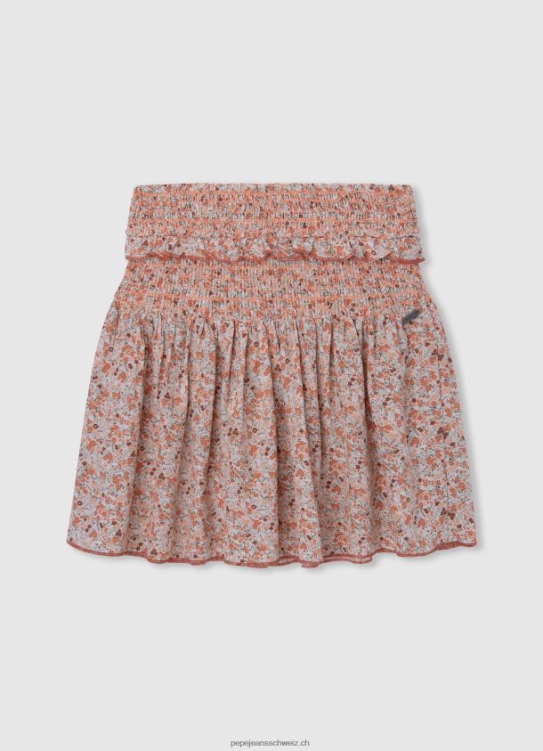Kleid mit gerippten Armlochärmeln Mädchen Pepe Jeans Bereich 84XH6T1397