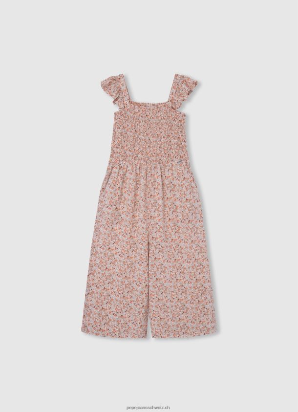Kleid mit gerippten Armlochärmeln Mädchen Pepe Jeans Bereich 84XH6T1397
