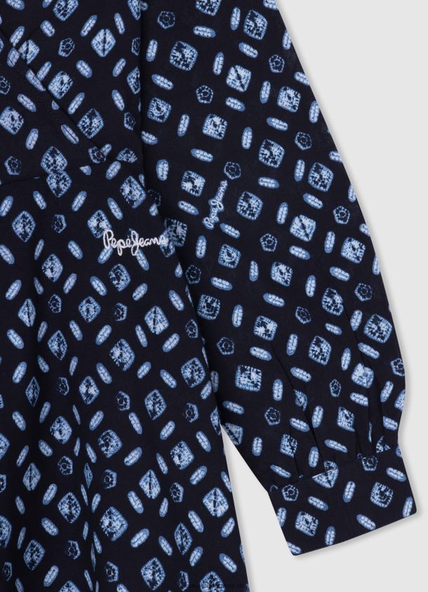 Kurzes Kleid mit geometrischem Print Mädchen Pepe Jeans multi 84XH6T1387