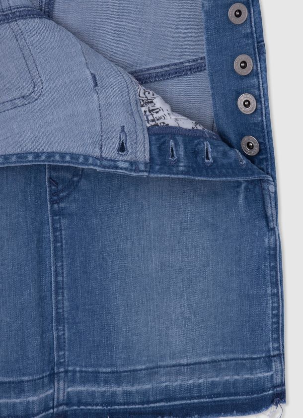 Latzkleid aus Denim Mädchen Pepe Jeans Denim 84XH6T1384