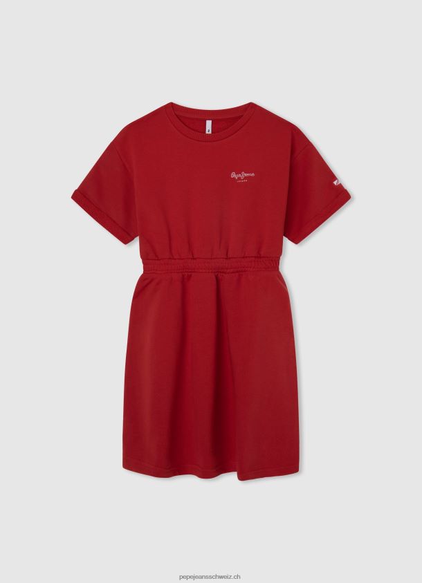 Minikleid mit degradierten Streifen Mädchen Pepe Jeans zartes Rosa 84XH6T1392