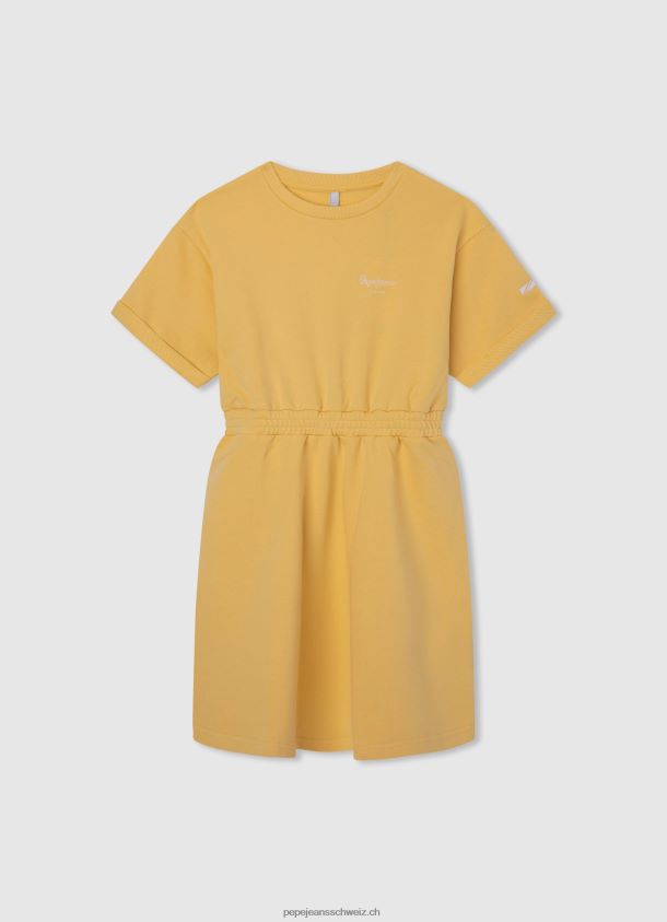 Minikleid mit degradierten Streifen Mädchen Pepe Jeans zartes Rosa 84XH6T1392